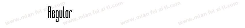 黑梦追夜体 Regular字体转换
